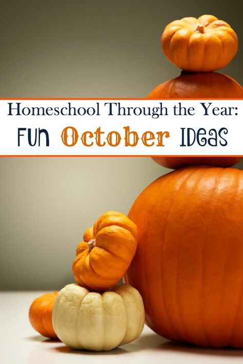 October Unit Study, October Curriculum Themes, October Unit Studies, Homeschool October, October Homeschool Ideas, Halloween Homeschool, Homeschool Halloween Unit Study, Fall Unit Study Homeschool, Halloween Unit Study