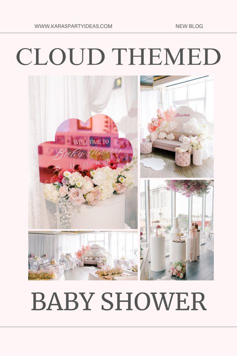 Float into this dreamy Cloud Themed Baby Shower by Bri Thomas of Party People Event Design, out of Las Vegas, NV, USA! Cloud Baby Shower Theme Girl, Dream Baby Shower Theme, Cloud Themed Baby Shower Ideas, Dreamy Baby Shower Theme, On Cloud 9 Baby Shower Theme, Cloud Theme Baby Shower Ideas, Wall Seat, Cloud Baby Shower Theme, Seat Chart