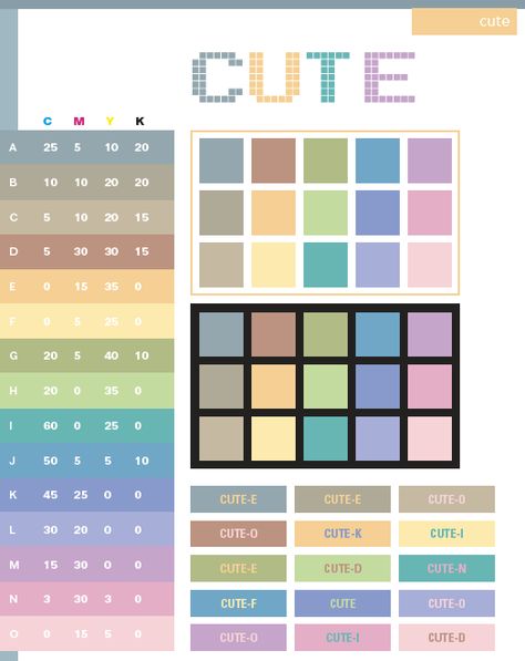 Color Schemes | Cute color schemes, color combinations, color palettes for print (CMYK ... Cute Color Schemes, Web Colors, Color Palate, Creative Colour, Curated Design, Colour Board, Pink Tone, Cmyk Color, Colour Schemes