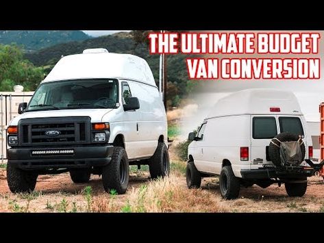 This cargo van conversion cost how much!? Crazy cheap option to a Sprinter van! - YouTube Cargo Van Conversion, Road Rally, Cargo Van, Sprinter Van, Van Conversion, Camper Van, Van Life, Road Trips, Road Trip