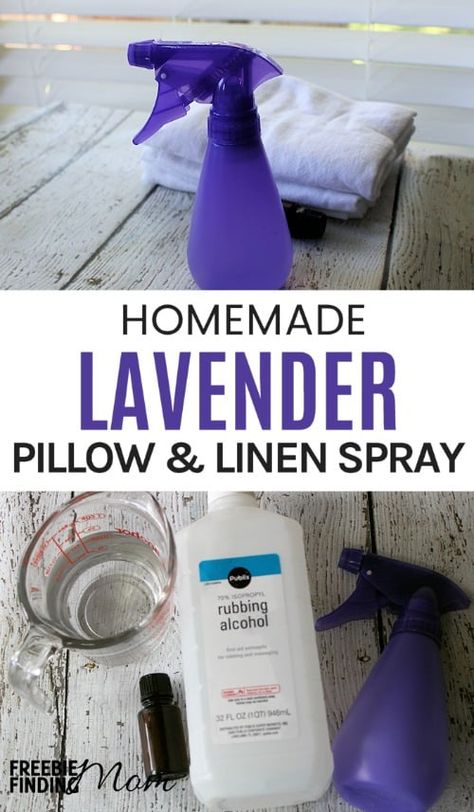 Linen Spray Recipe, Lavender Linen Spray, Lavender Linen, House Maintenance, Deep Cleaning Hacks, Cleaning Stuff, Lavender Pillows, House Keeping, Homemade Cleaning Products