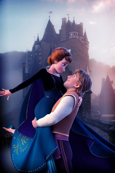 Frozen Scenes, Animated Movies Characters, Anna Kristoff, Disney Romance, Disney Princess Makeover, Disney Princess Movies, Frozen Movie, Cute Disney Pictures, Disney Princes