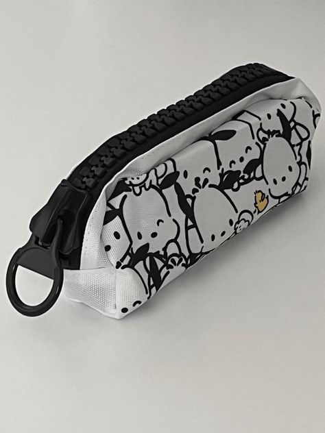 pochacco pencil case Pochacco Pencil Case, Pencil Case Ideas, Cute Pencil Pouches, Black Pencil Case, Best Friend Valentines, Stationery Obsession, Cute Stationary School Supplies, Stylish School Bags, School Pencil Case