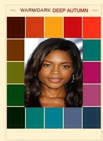 Deep Autumn Color Palette Black Women, Brown Skin Color Palette Clothes, Dark Skin Colour Clothes, Deep Autumn Black Women, Dark Skin Color Palette, Skin Colour Clothes, Warm Skin Tone Colors, Seasonal Analysis, Ebony Skin