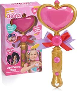 Love Diana WOW! STUFF Hairbrush Light Painting Wand with Sounds | Light up Hair Brush, Role Play and Dress-Up Accessory | Official Toys for Kids Inspired By The YouTube, TV and Animation Series : Amazon.co.uk: Toys & Games Youtube Tv, Pony Birthday Party, Makeup Kit For Kids, Princess Toys, Youtube Kids, Pisco, How To Make Light, Role Play, Picture Light