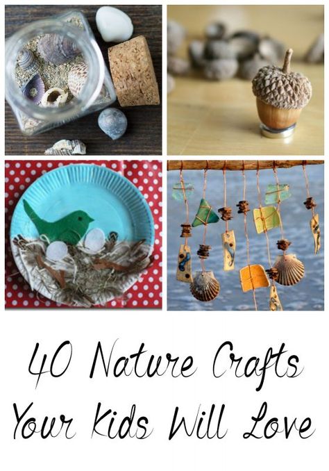 40 Nature Crafts Your Kids Will Love - 40 Fun Ideas - Nature Crafts for Kids - Beautiful Art Nature Camp Ideas, Girl Scout Craft Ideas, Camping Crafts For Adults, Nature Crafts For Adults, Nature Crafts For Adults Diy, Nature Based Classroom, Nature Crafts For Kids, Nature Crafts Kids, Summer Science