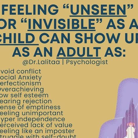 How To Be Invisible, Not Feeling Heard, Taking Up Space, Keep Shining, A Burden, Take Up Space, Social Development, Family Dynamics, Emotional Regulation