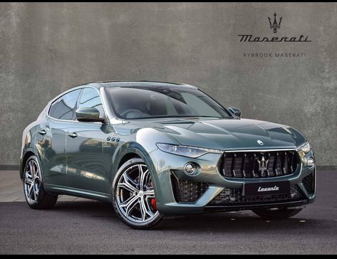 Maserati Levante in Verde Royale Maserati Levante, Luxurious Cars, British Racing Green, Racing Green, Luxury Suv, Anaheim, Maserati, Cool Cars, Dream Cars