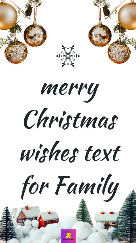 Send heartfelt Merry Christmas wishes via text to your beloved family. 📱 Stay connected! #MerryChristmas #TextWishes #FamilyLove #Kaveesh" Merry Christmas Family Wishes, Merry Christmas Wishes To Family, Merry Christmas To Family, Christmas Wishes Text, Christmas Message For Family, Christmas Wishes For Family, Merry Christmas Wishes Text, Family Christmas Greetings, Merry Christmas Wishes Images