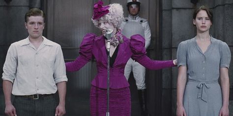 The Hunger Games 1, Hunger Games Reaping, Hunger Games Effie, 2012 Aesthetic, Hunger Games Tributes, Film Action, Hunger Games 2012, Review Film, Hunger Games Peeta