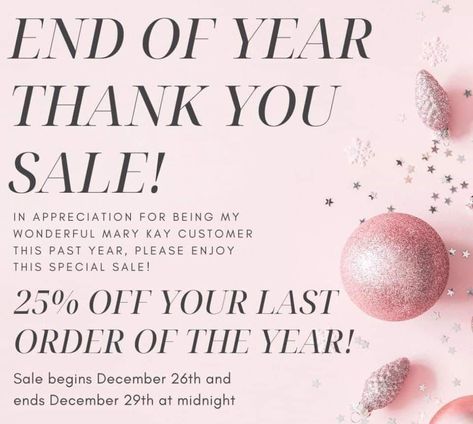 Mary Kay Happy New Year 2024, Mary Kay End Of Year Sale, Mary Kay Holiday 2023, Mary Kay Birthday Discount, Mary Kay Flash Sale, Mary Kay Birthday, Mary Kay Consultant Ideas, Mary Kay Online Party, Mary Kay Makeup Looks