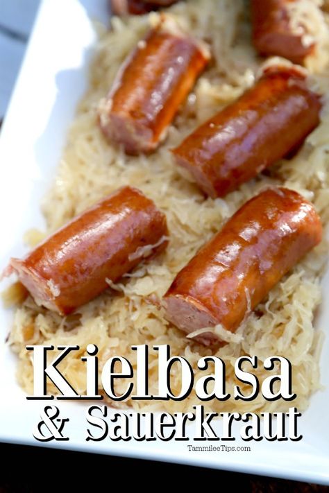 Sauerkraut And Kabasa Recipes Crockpot, Hot Dogs And Sauerkraut In Crock Pot, Saurkraut And Kielbasa Slow Cooker, Crockpot Saurkraut, Kielbasa And Sauerkraut Crockpot, Crock Pot Kielbasa, Crockpot Kielbasa, Kielbasa And Sauerkraut, Polish Sausage Recipes