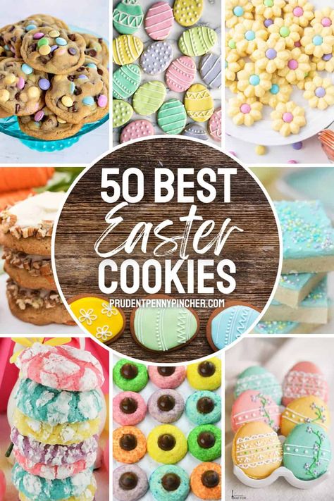 Easter Chocolate Chip Cookies, Easy Easter Cookies, Easter Dessert Table, Easter Fruit, Easter Cookie Recipes, Easy Easter Treats, Easy Easter Desserts, Easter Appetizers, Easter Snacks