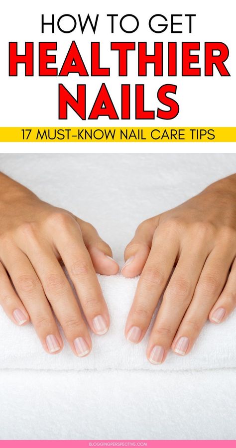 Want strong nails and a foolproof nail care routine? These 17 jaw-dropping nail care tips will help you achieve healthy nails right at home. Learn the best practices for nail care for beginners and discover must-have nail care products and nail care tools. Head over to the blog to start caring for your nails like a pro!