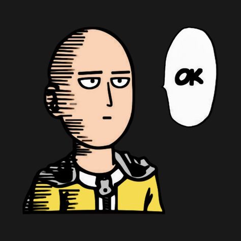 One Punch Man One Punch Man Funny, Saitama One Punch, Saitama One Punch Man, Man Anime, One Punch Man Manga, One Punch Man Anime, Male Cosplay, Anime Book, Funny Tee Shirts