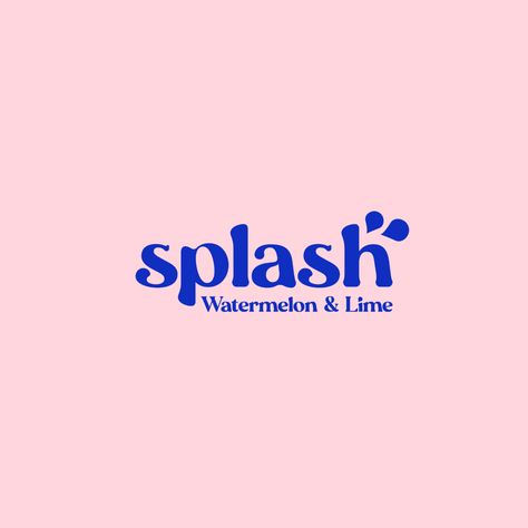 Concept Sparkling Water Brand. Sparkling Logo Design, Water Branding Design, Pool Branding, Logo Design Water, Splash Logo, Spring Logo, Water Shape, Art Logos, Eco Brand