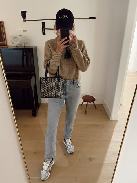 Everyday Go To - Damsel In Dior Mini Goyard Tote Outfit, Mini Anjou Goyard Outfit, Goyard Mini Anjou Outfit, Goyard Mini Tote Outfit, Goyard Mini Bag, Goyard Outfit, Goyard Mini Anjou, Goyard Tote Outfit, Mom Aesthetic Outfit