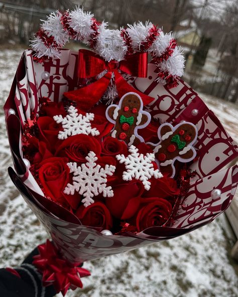 The cutest gingerbread bouquet! ❣️❄️ Gingerbread