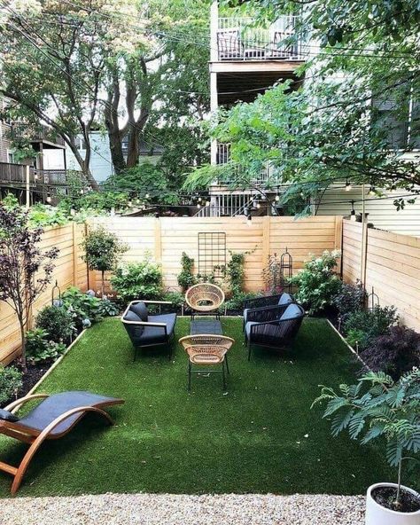 Moderne Have, Backyard Garden Landscape, Backyard Inspiration, Backyard Garden Design, Backyard Makeover, Beautiful Backyards, Small Garden Design, Backyard Projects, Small Backyard Design