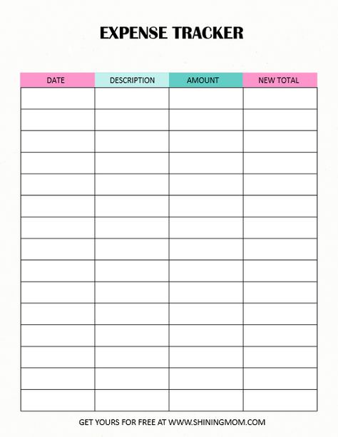 FREE Printable Expense Tracker: 7 Easy Tools to Track Your Spending! Expenses Printable, Spending Tracker Printable, Finance Freedom, Saving Budget, Expense Tracker Printable, Financial Planning Printables, Personal Budget Planner, Business Tracker, Free Budget Printables