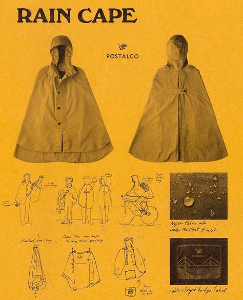 The O.c., Rain Cape, Yellow Raincoat, Rain Poncho, Rain Wear, Cape, Work Wear, Fashion Inspo, Cute Outfits