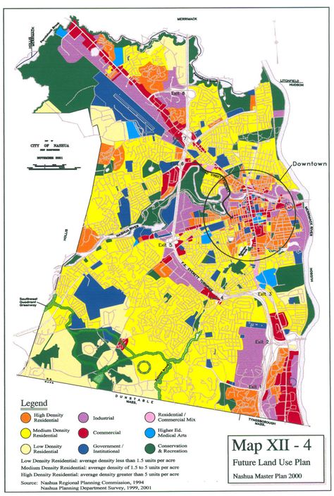 http://www.gonashua.com/addons/masterplan/landuse.htm Site Analysis, Land Use, Medical Art, Architecture Portfolio, Presentation, Portfolio, Map, The Unit, How To Plan