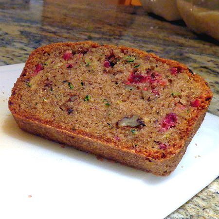 Zucchini Bread With Cranberries, Cranberry Zucchini Bread, Zucchini Breads, Soda Breads, Zucchini Recipes Dessert, Dream Bakery, Zucchini Banana, Banana Bread Loaf, Zucchini Banana Bread