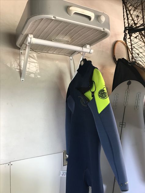 Wetsuit dryer Gear Room Organization, Surf Rack, Kite Board, Gear Room, Surfboard Rack, Garage Organisation, Drying Room, Scuba Diving Gear, Board Storage