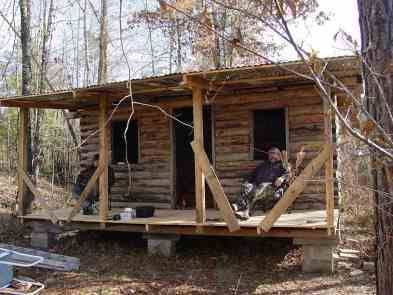 Pine log cabin in Timber Framing/Log construction Trapper Cabin, Trappers Cabin, Minocqua Wisconsin, Small Pine Trees, Log Cabin Kits, Hunting Camp, Cabin Kits, Bunk House, Timber Framing