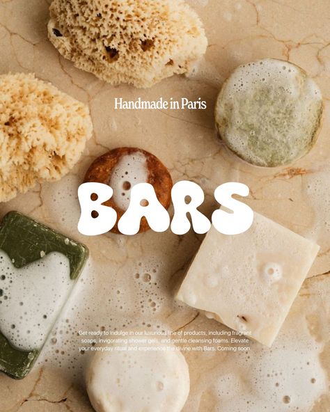 BARS🫧 This was too good a brief to not hop on💙 Handmade vegan bar soaps that smell like heaven! brief by @modernbrief #modernbriefbars Handmade Soap Aesthetic, Aesthetic Soap Bar, Bar Soap Aesthetic, Cute Logo Design Ideas, Body Care Logo, Brand Marketing Ideas, Soap Commercial, Soap Branding, Soap Aesthetic