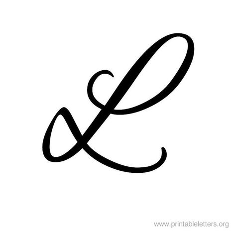 1000+ ideas about Letter L Tattoo on Pinterest | L Tattoo, Letter ... Letter L Tattoo, Cursive L, Alphabet Letters To Print, Calligraphy Letters Alphabet, Tattoo Fonts Generator, Cursive Tattoos, L Tattoo, Cursive Alphabet, Printable Alphabet Letters