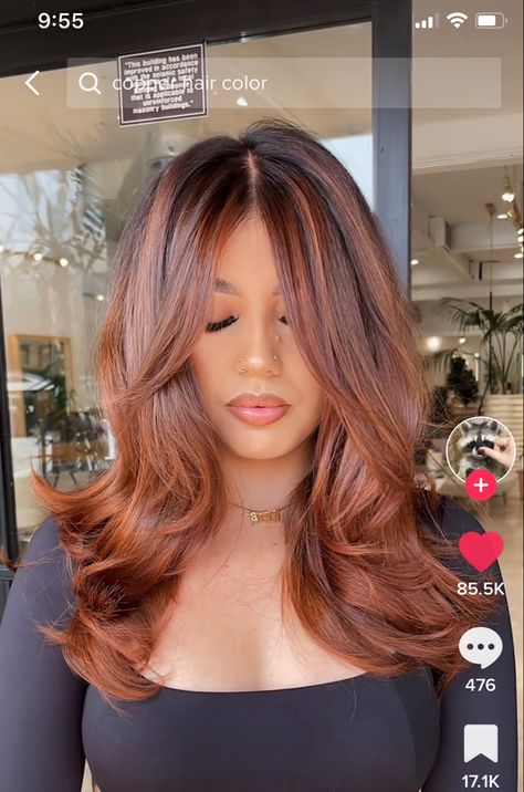 Rambut Brunette, Dyed Curly Hair, Red Hair Inspo, Brown Hair Looks, Ginger Hair Color, Gorgeous Hair Color, Hairstyles For Layered Hair, Hair Color Auburn, Brown Hair Balayage