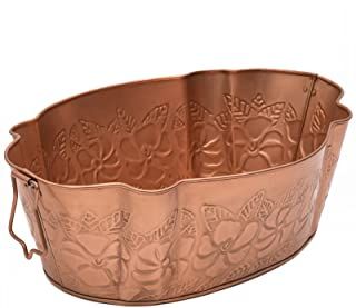 Amazon.ca : galvanized tub Silver Serveware, Oval Tub, Galvanized Tub, Beverage Tub, Steel Tub, Ice Buckets, Metal Bucket, Copper Finish, Copper Plated