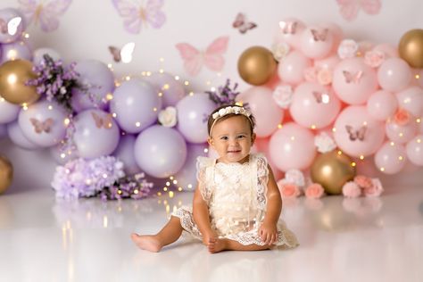 Cake Smash — Tampa FL Newborn Photographer | Swapna Fabbiano Photography Cake Smash Theme, Smash Cake Girl, Birthday Idea, Bday Girl, Smash Cake, Tampa Fl, Cake Smash, Newborn Photographer, First Birthdays