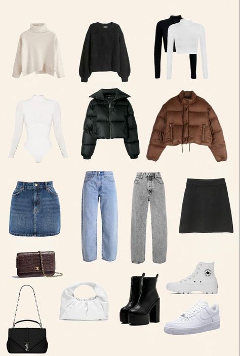 Neutral Wardrobe Essentials, Winter Clothing Essentials Women, Fall 2023 Essentials, Nuetral Pallete Outfits Winter, Closet Must Haves For Women 2023, Basic Winter Capsule Wardrobe, Winter Outfits Must Haves, Winter Lookbook 2023, Winter Must Haves 2023