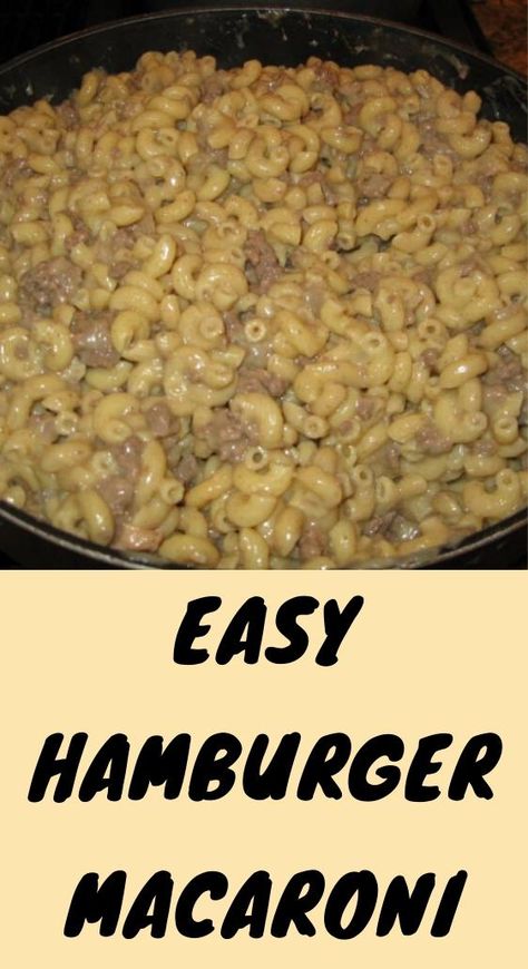 Ingredients :  1 16 oz. box of macaroni noodles 1 pound hamburger Salt, pepper, garlic powder (to taste) 1 small onion chopped 1 can cream of chicken soup 1 can cream of mushroom soup Cream Of Mushroom Hamburger Casserole, Cream Of Mushroom Soup Hamburger Recipes, What Can I Make With Cream Of Mushroom, Hamburger Noodles Cream Of Mushroom, Hamburger And Cream Of Mushroom Soup, Hamburger And Mushroom Soup Recipes, Hamburger With Cream Of Mushroom Soup, Ground Beef And Cream Of Chicken Soup, Hamburger Cream Of Mushroom Recipes