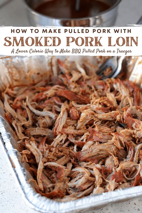 Pork Loin Smoker Recipes, Smoked Pork Loin Roast, Pulled Pork Smoker Recipes, Pork Loin Pulled Pork, Boneless Pork Loin Recipes, Pork Sirloin Roast, Pellet Smoker Recipes, Grilled Pork Loin, Smoked Pork Loin