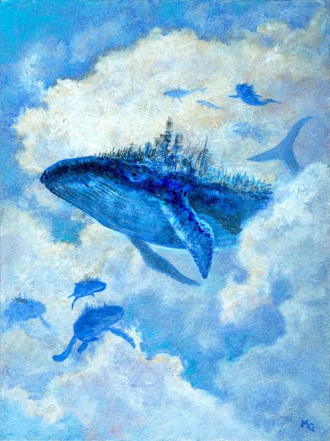 the Aviary Whale Aesthetic, Sea Creatures Art, Whale Art, Speculative Fiction, Dungeons And Dragons Homebrew, Big Art, Creature Concept Art, Environment Concept Art, Kraken