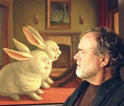 Mark Bryan Mark Bryan, Art Sinistre, Surealism Art, Arte Peculiar, Bunny Bunny, White Rabbits, Art Terms, Artist Interview, Bunny Art