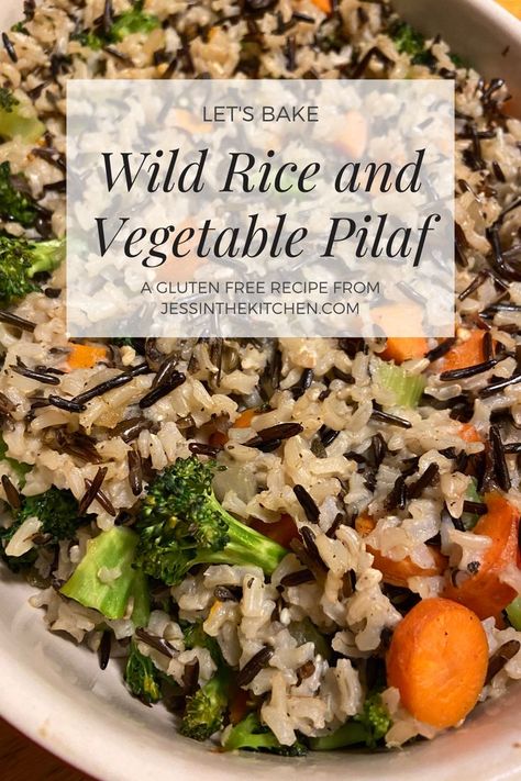 A simple side dish full of good for you brown and wild rice with broccoli, carrots and more. Click here to get the recipe for this savory dish! Wild Rice Meal Prep, Brown And Wild Rice Recipes, Wild Rice Blend Recipes, Wild Rice Recipes Side Dishes, Vegetable Pilaf, Rice With Broccoli, Rice Recipes Side, Grains Recipes, Valentines Recipes