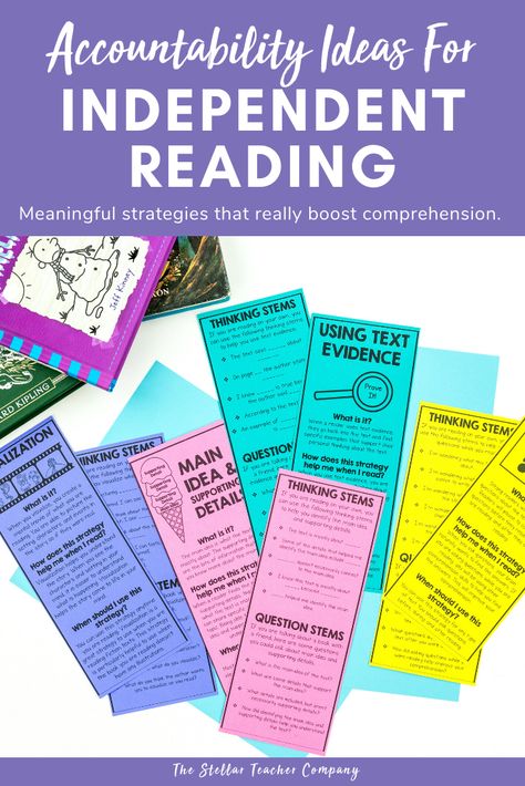 Independent Reading Accountability, Reading Accountability, Student Accountability, Lit Circles, Times Of The Day, 6th Grade Reading, Middle School Reading, Language Arts Classroom, 4th Grade Reading