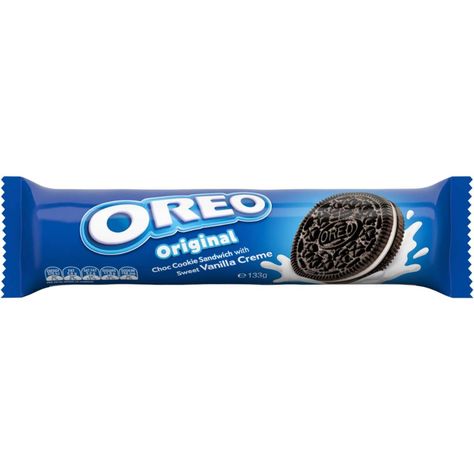 Oreo Original Choc Cookie Sandwich With Vanilla Cream 133g | Woolworths Oreo Packaging Design, Oreo Packaging, Oreo Package, Oreo Original, Oreo Box, Oreo Creme, Woolworths Food, Oreo Ideas, Fini Tubes