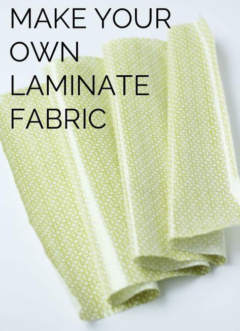 sewing 101// make your own laminate fabric + tips for sewing with laminates - see kate sew Sewing 101, Laminated Fabric, Fabric Diy, Beginner Sewing Projects Easy, Sewing Fabrics, Leftover Fabric, Sewing Projects For Beginners, Sewing Skills, Diy Couture