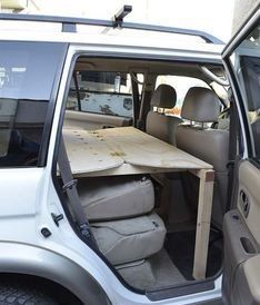 Suv Conversion, Wagon Camper, Camping Platform, Astuces Camping-car, Kangoo Camper, Auto Jeep, Car Conversion, Suv Camper, Minivan Camping