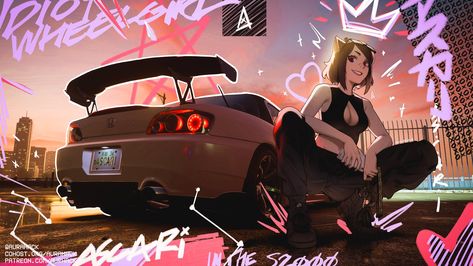 Nfs Unbound Art, Nfs Unbound Wallpaper, Nfs Wallpaper, Car 4k Wallpaper, Nfs Unbound, Need For Speed Unbound, Race Car Art, Need For Speed Cars, Car Anime