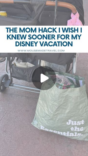 Mouse Made Travels| Dylan & Crystal | Disney Travel Planners on Instagram: "All the things you take to the park or come back to your resort with , plus the stroller , plus the kids can make  for chaos when getting on the Disney buses or going through security so I have tested and perfected this Disney mom hack and want you to know about it !   🛍️ Take a large reusable bag . Here’s why and how I use it…  First 👉🏼In the morning nothing goes in the stroller because the stroller needs to get broken for the bus ride AND searched by security at the Disney parks.   I carry a back pack with extra clothes and snacks and I use the reusable bag for extra water bottles , coats , fans , portable chargers …any miscellaneous items that will go in the bottom of the stroller .   Once at the bus or Skyli Stroller Trunk Hack, Stroller Organization For Disney, Disney Stroller Organization, Disneyland Stroller Hacks, Diy Stroller Tags For Disney, Stroller Decoration For Disney, Stroller Identifier For Disney, Disney Stroller Hacks, Disney Must Haves For Kids