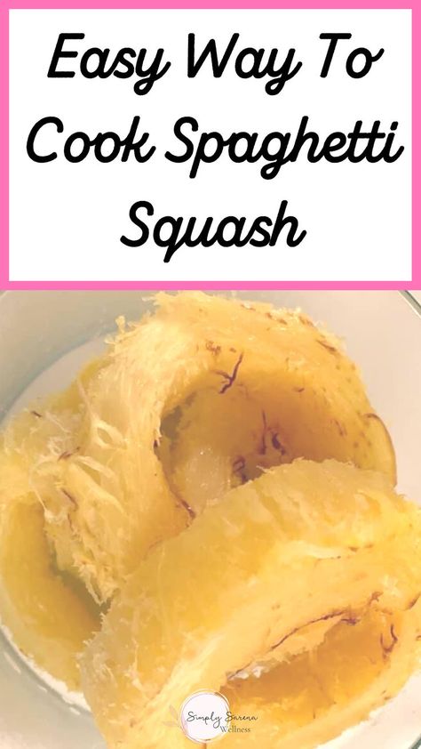 If you're wondering how to make spaghetti squash easy, check out this method to cook spaghetti squash in the oven! It's the easiest spaghetti squash cooking method I've tried. Spaghetti Squash In Oven, Squash In Oven, Easy Spaghetti Squash, Cook Spaghetti Squash, Cooking Spaghetti Squash, Cooking Spaghetti, How To Make Spaghetti, Healthy Meals To Cook, Cooking Method