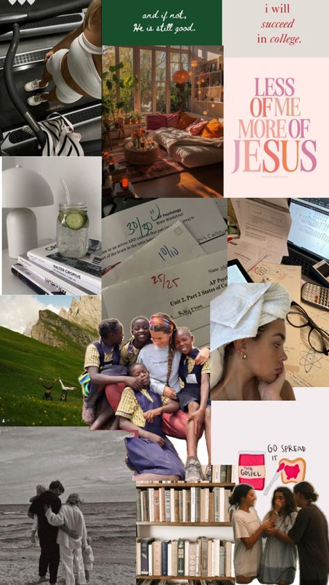 2025 vision board clean girl Christian girl smart girl Christian Girl Vision Board, Christian Vision Board, Girl Vision Board, Prayer Vision Board, Growing In Faith, Smart Girl, Christian Girl, Diy Crafts To Do, My Vision Board