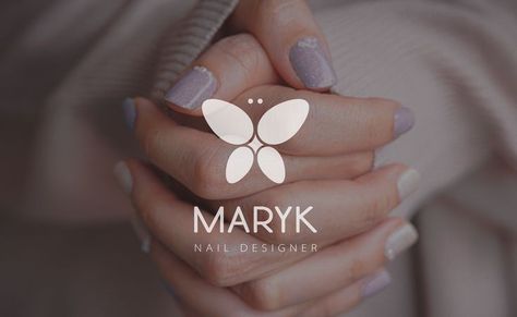 Nail Studio Logo, Studio Logo Design, Nail Lab, Salon Logo Design, Nail Logo, Nail Services, Lets Talk, Instagram Branding, Feminine Logo