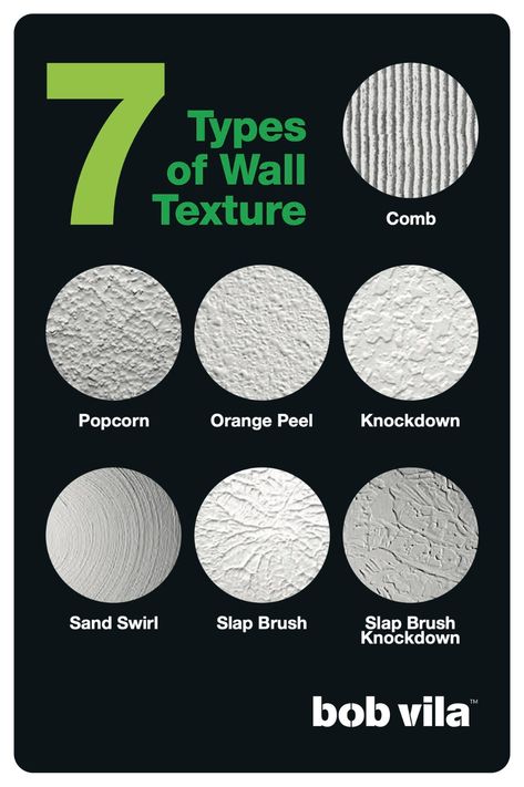 Types Of Wall Texture, Wall Texture Types, Wall Texture Patterns, Interior Wall Texture, Knockdown Texture, Drywall Texture, Orange Peel Texture, Types Of Texture, Ceiling Texture